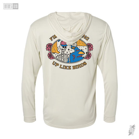 Fish Are Rising Sun Hoody (Sand)