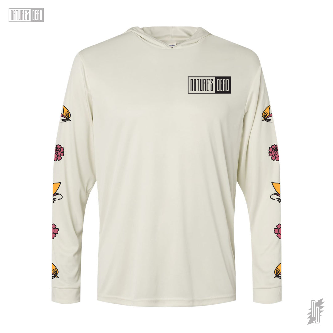 Fish Are Rising Sun Hoody (Sand)